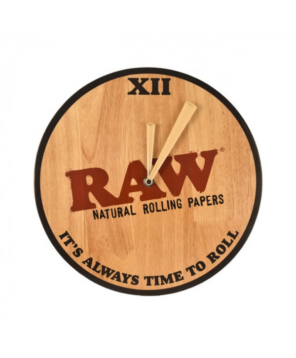 RAW Wooden Clock