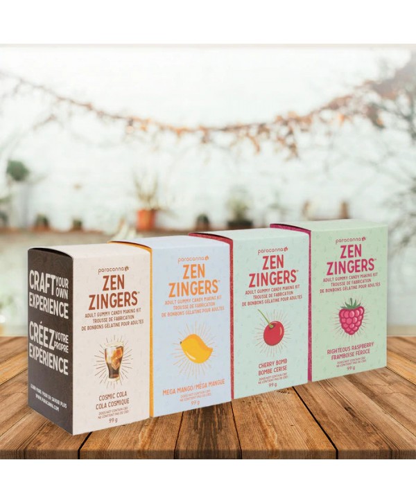 Zen Zingers™ Edibles Gummy Making Kit