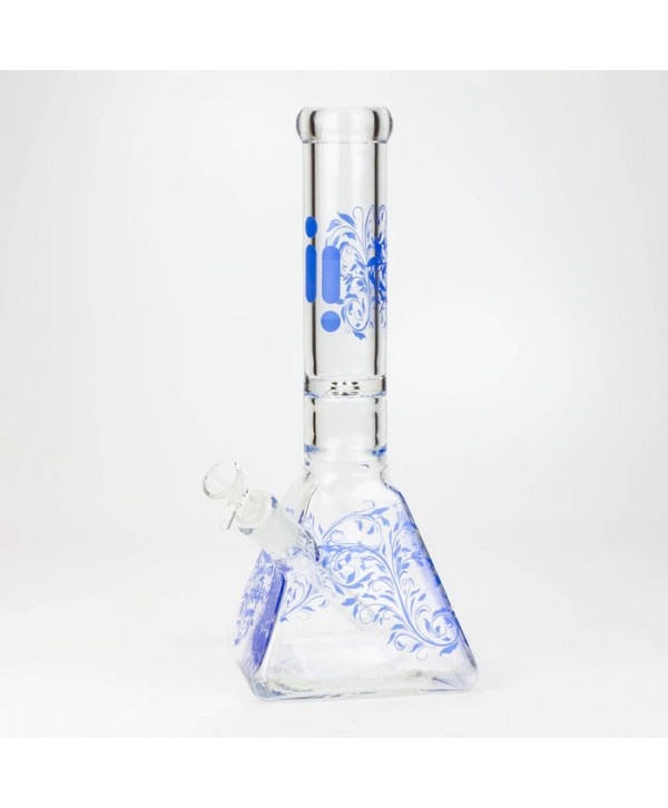 Infyniti Glass 13" 7 mm Pyramid Beaker Bong