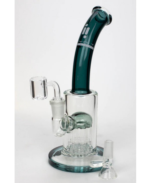 Infyniti Glass 9" 2-in-1 tree-arm diffuser bubbler Rig