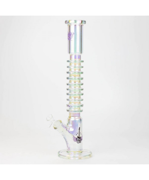 Xtreme 17" 7 mm Rock & Roll Electroplated Tube Glass Water Bong