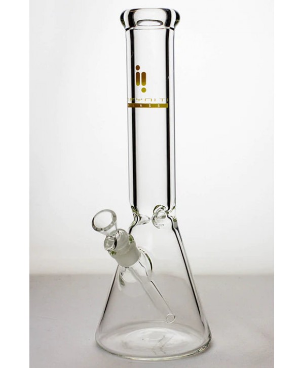 Infyniti Glass 14" - 9mm Beaker Glass Water Bong