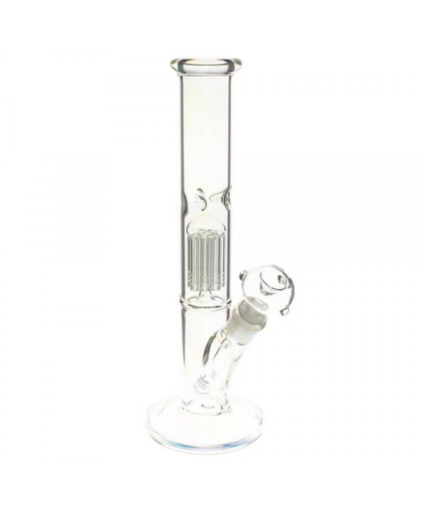 Plain Jane Glass - 12" Holographic Rainbow Straight Bong