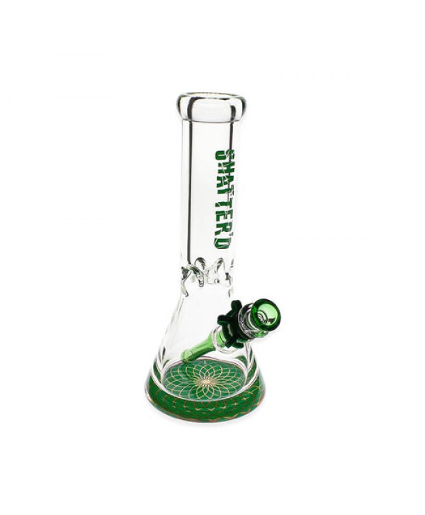 Shatter'd Glassworks - Not-So-Basic 12" Beaker Bong Remix