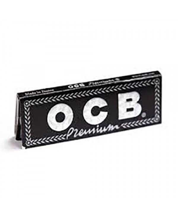 OCB Premium Black 1 1/4 Rolling Papers