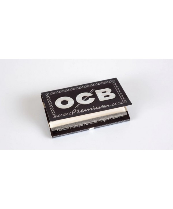 OCB Premium Black Double Single Wide Rolling Papers