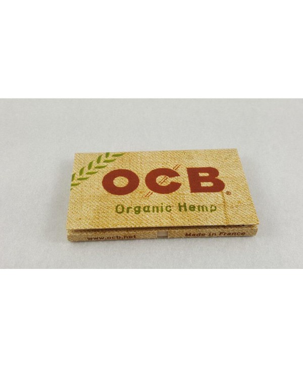 OCB Organic Hemp DBL Single Wide Rolling Papers