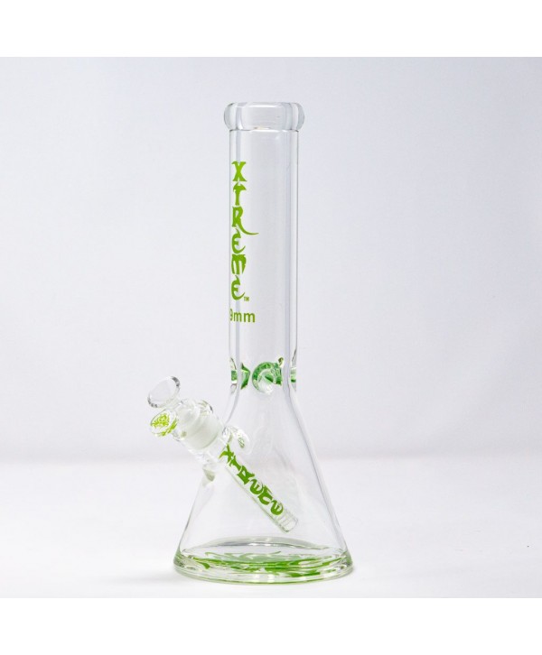 Xtreme 14″ 9mm Bong With Matching Bowl And Stem