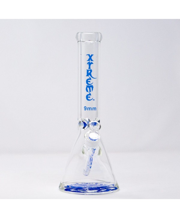 Xtreme 14″ 9mm Bong With Matching Bowl And Stem