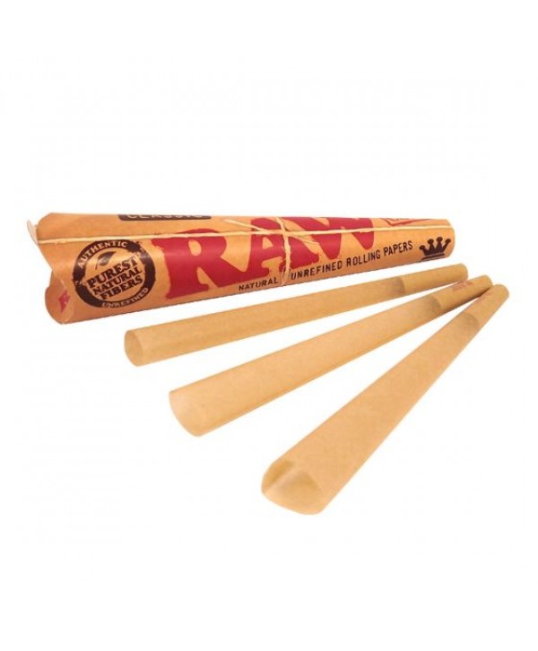 RAW Classic King Size Cones 3pcs