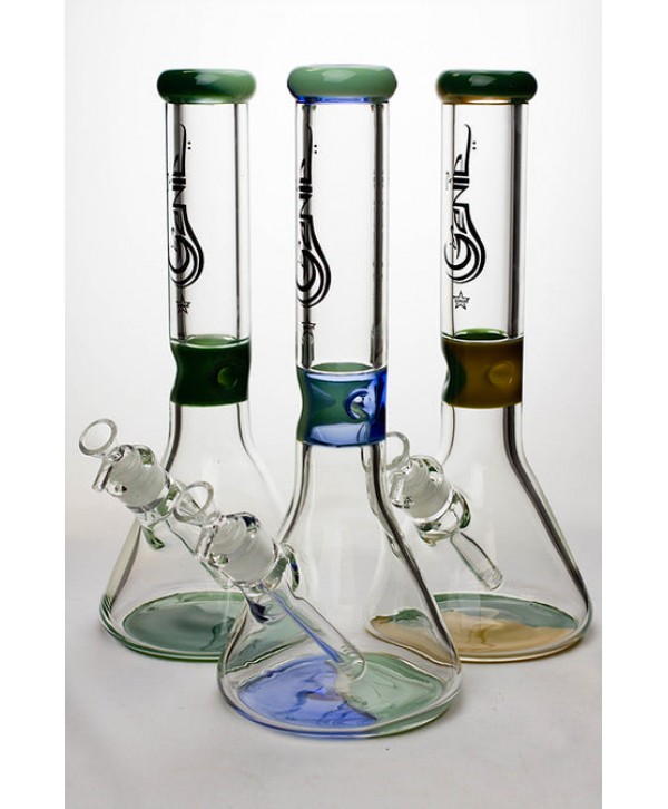 Genie 13" 9mm Glass Beaker Water Bong