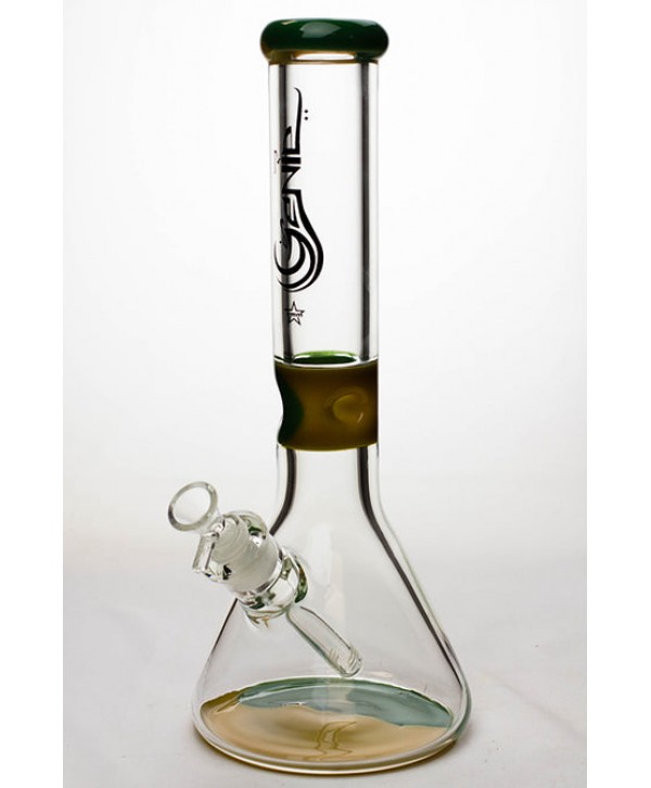 Genie 13" 9mm Glass Beaker Water Bong
