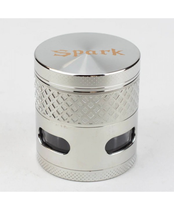 SPARK 4 Parts grinder with side window