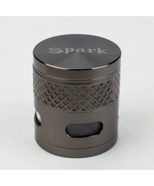 SPARK 4 Parts grinder with side window