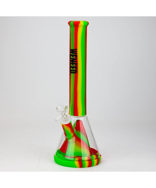 WENEED® - 14" Silicone Beaker Water Pipe