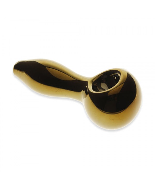 Metallic Iridescent Spoon Pipe 4"