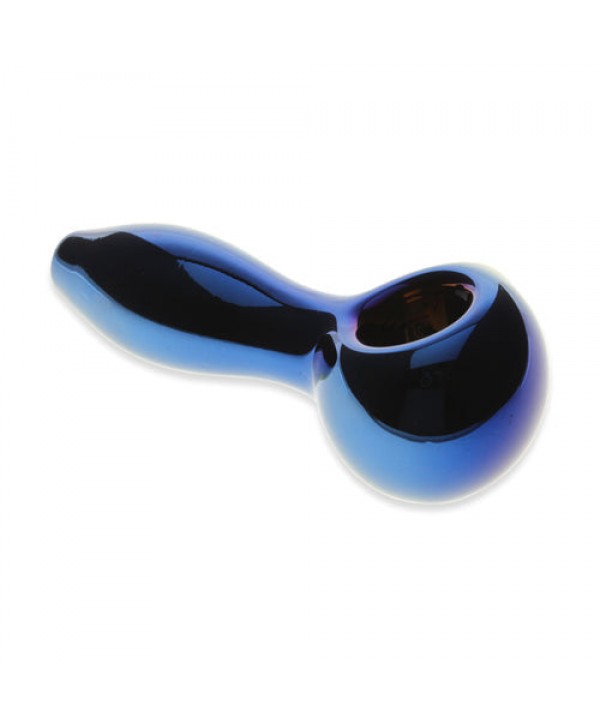 Metallic Iridescent Spoon Pipe 4"