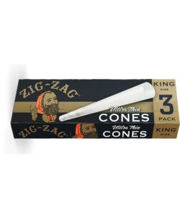 ZIG-ZAG Pre-Rolled Cone King Size 3 per pack