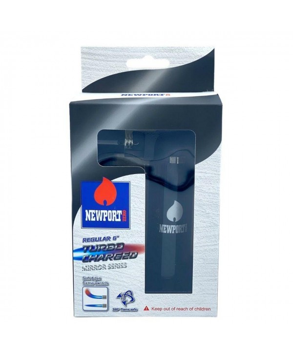 Newport 6" Torch Lighter - Mirror Series