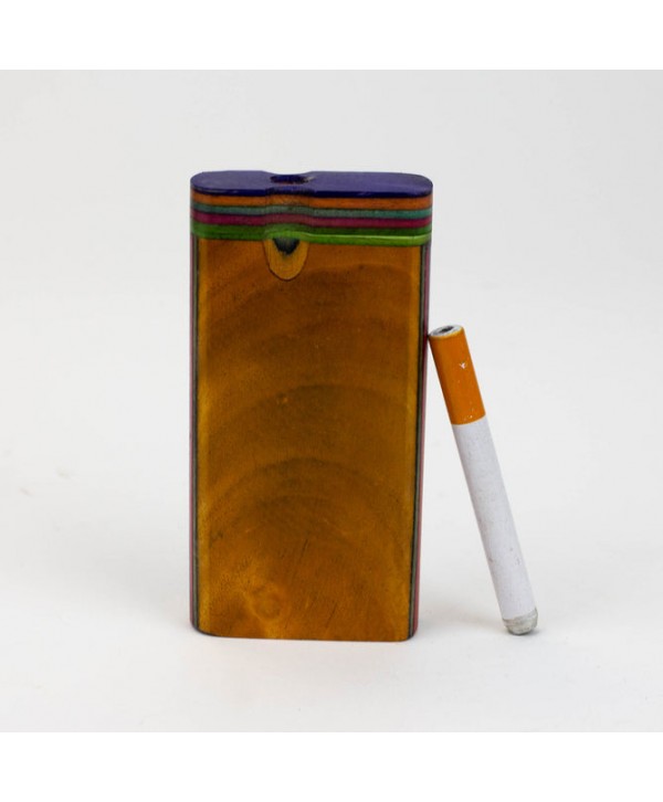 Color Wooden Rectangle Dugout