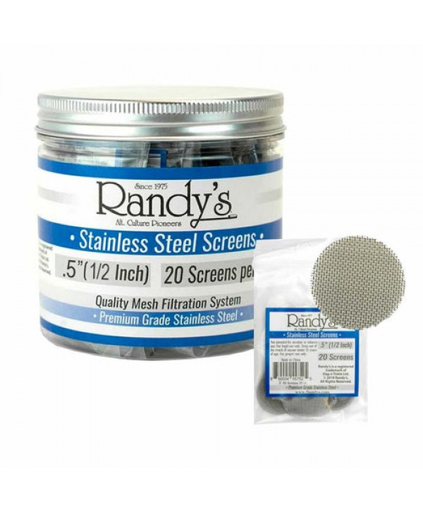 Randy's 0.50" Stainless Steel Screens
