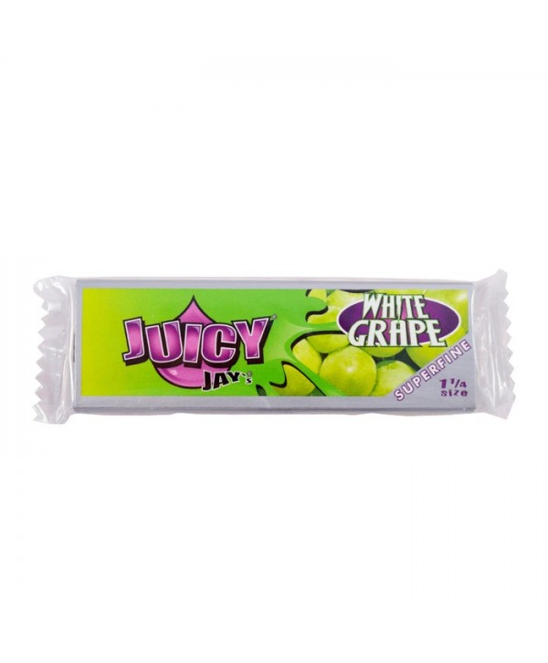 Juicy Jay's 1 1/4 Superfine White Grape Flavoured Papers