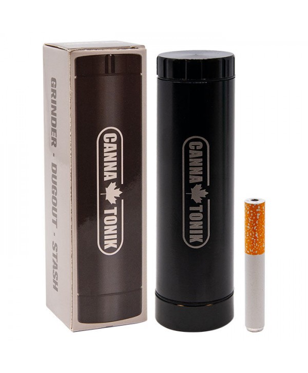 Cannatonik 3 In 1 Grinder Dugout Stash