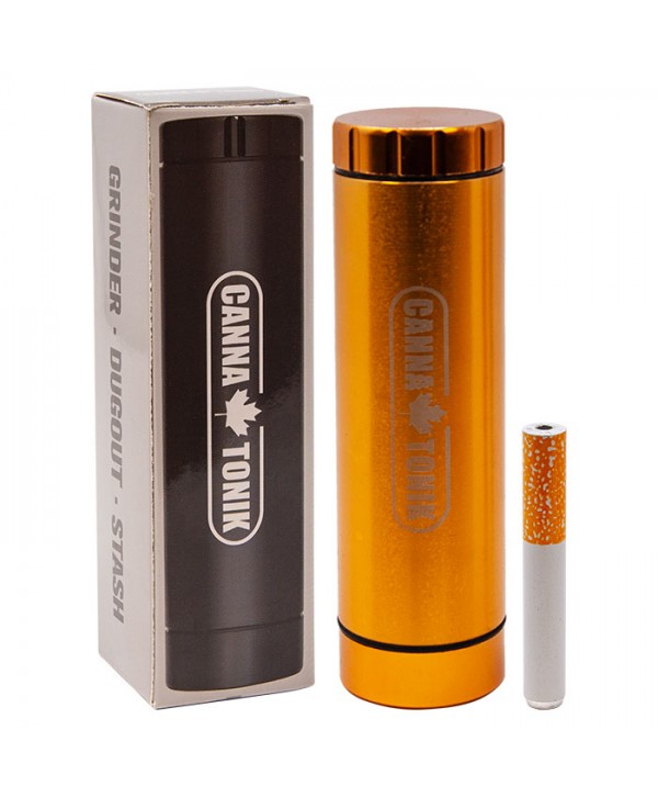 Cannatonik 3 In 1 Grinder Dugout Stash