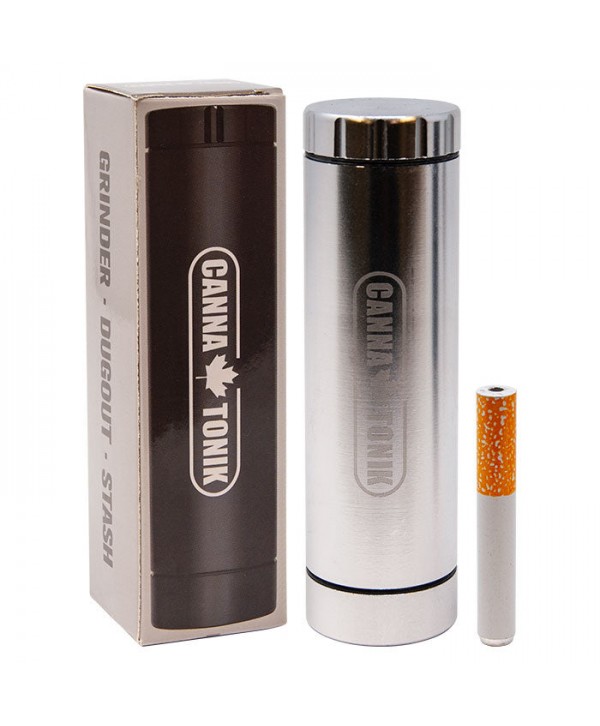 Cannatonik 3 In 1 Grinder Dugout Stash