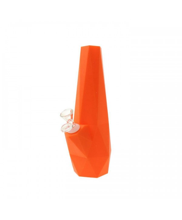 Diamond Silicone Water Pipe 10”