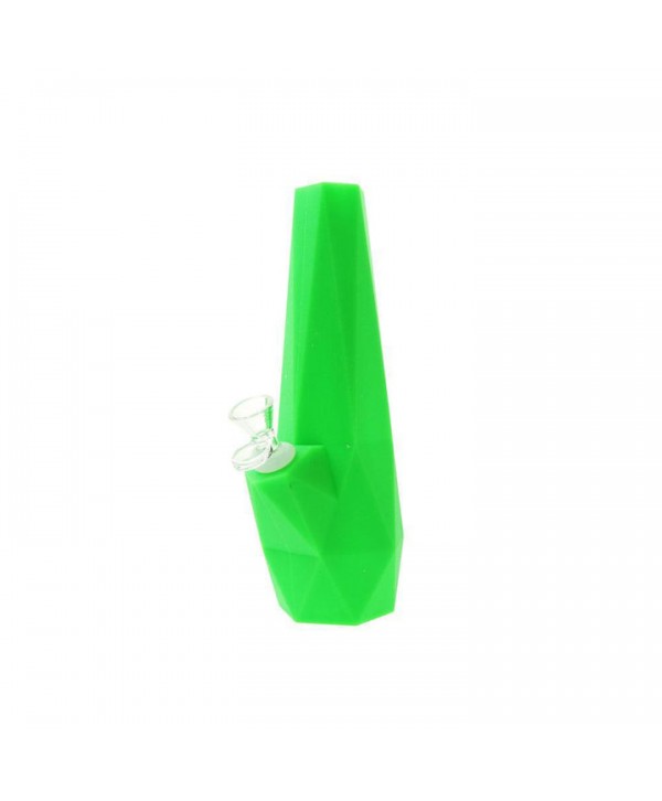 Diamond Silicone Water Pipe 10”