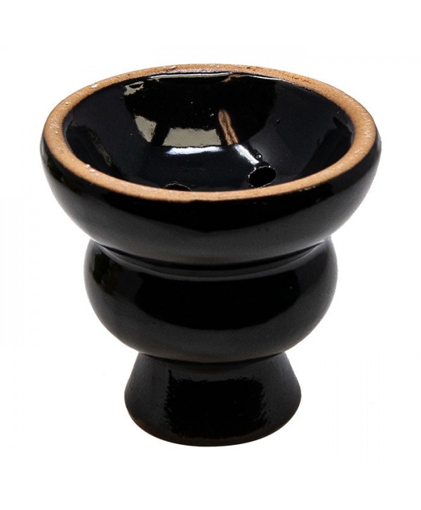 Black Ceramic Hookah Bowl