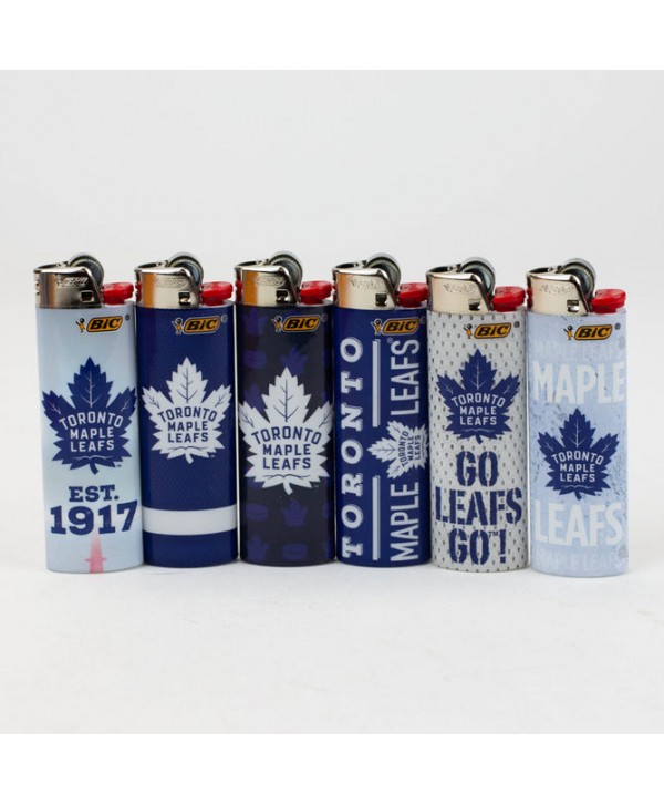 Bic Regular Lighter (Toronto Maple Leafs)