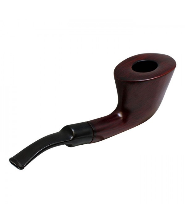 Brown Bamboo Style Tobacco Wood Pipe