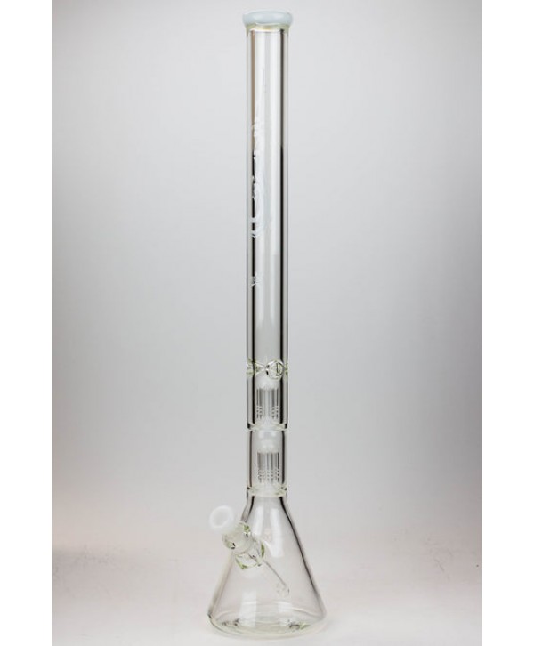 Genie 30" 9mm Dual Tree Arms Beaker Glass Water Bong