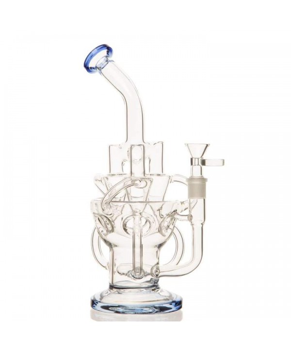 Trigon 10" Recycler Bong