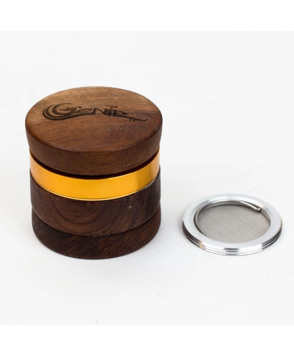 Genie 4 Parts Wooden Cover Grinder