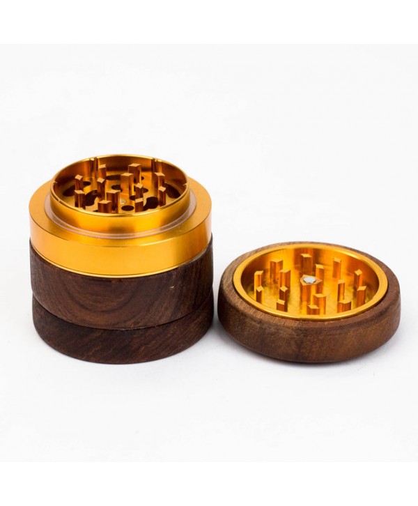 Genie 4 Parts Wooden Cover Grinder