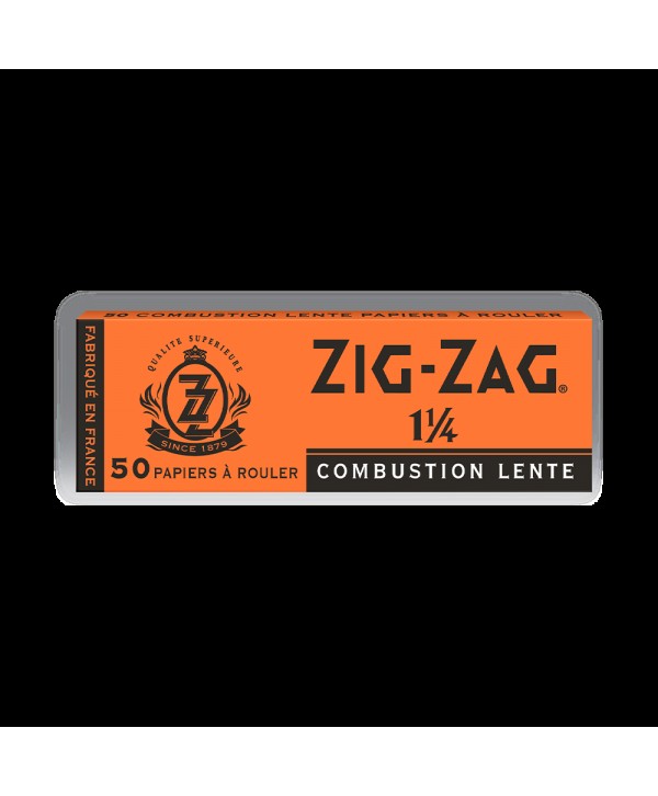 Zig-Zag | Orange Slow Burning 1 1/4"