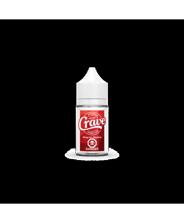 Crave Salt Nic Premium E-Liquid - Strawberry (Funnels)
