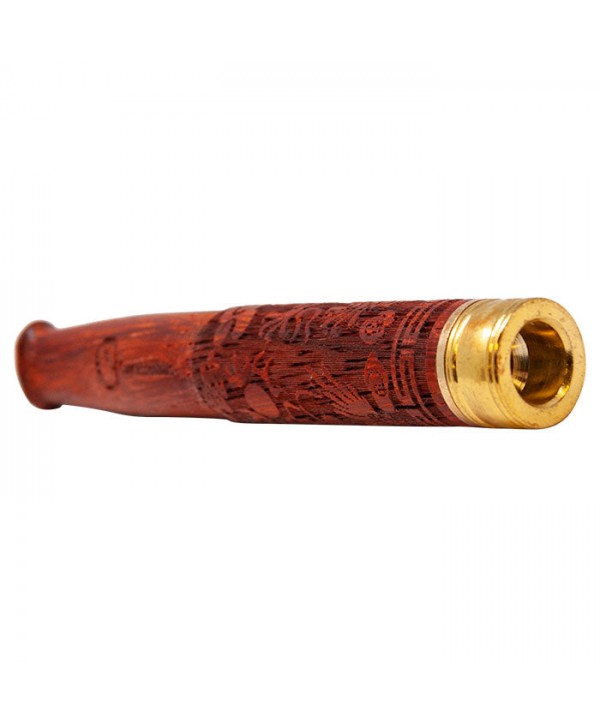 Cherry Wood Engraved One Hitter
