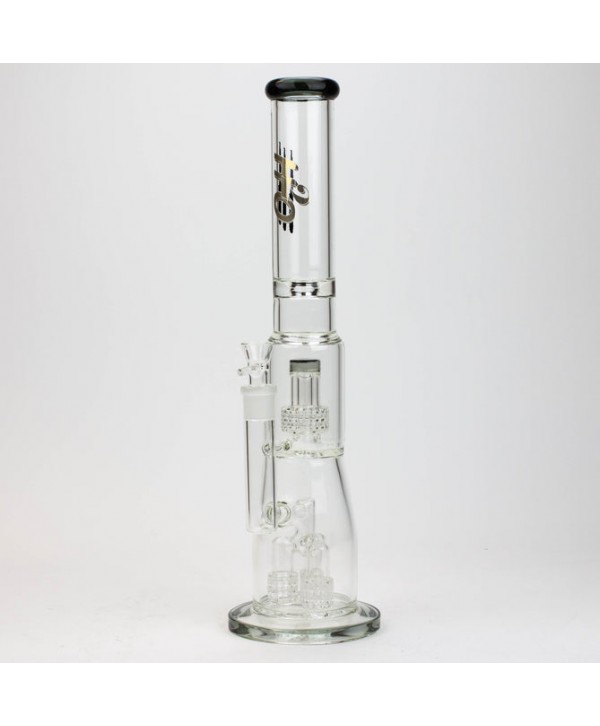 H2O 17.5" Glass Bong with Shower Head Percolator