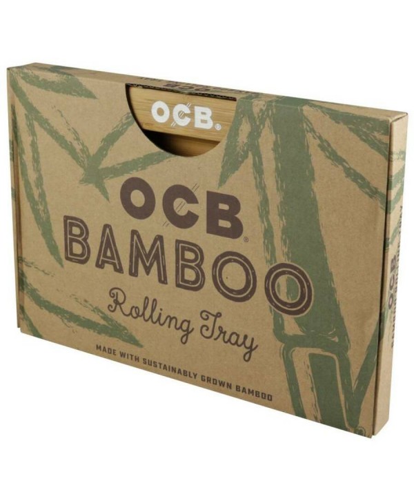 OCB Bamboo Rolling Tray (9.75" x 7")
