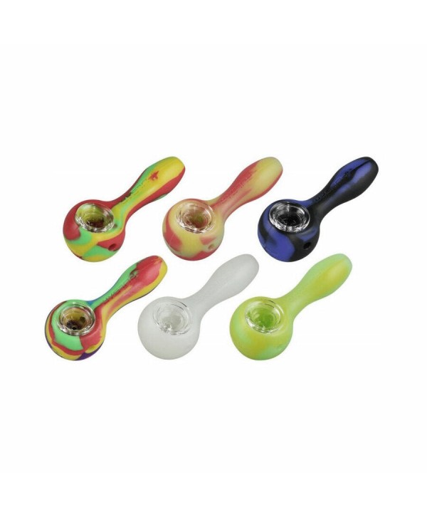 Pulsar - RIP Silicone 3.85" Spoon Pipe