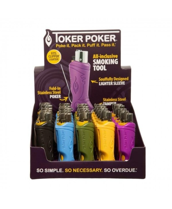 Toker Poker Clipper Edition Multi-Tool Lighter Sleeve