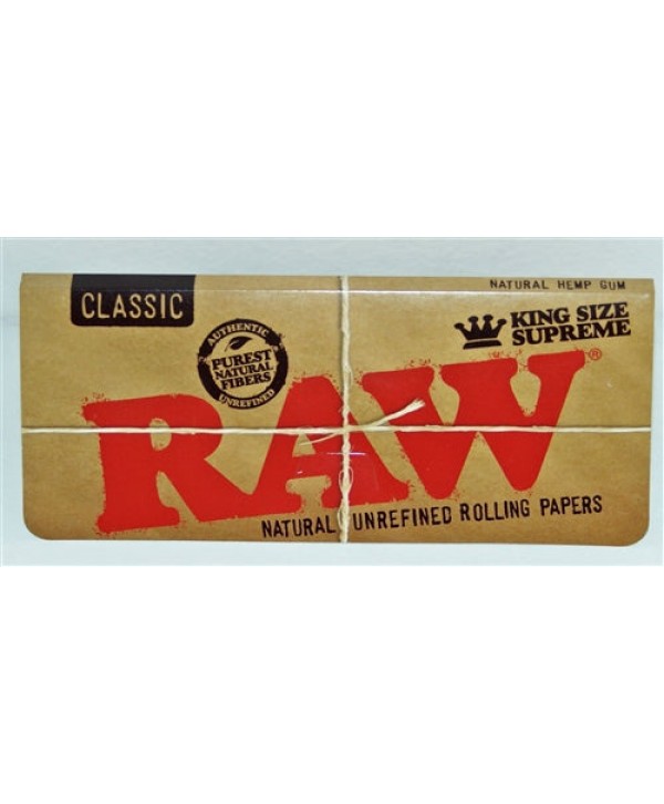 RAW Classic King Size Supreme Rolling Papers
