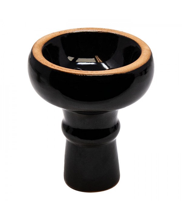 Black Ceramic Hookah Bowl