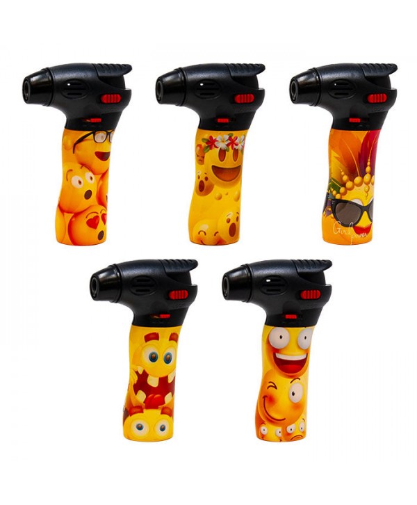 Nibo Deluxe Torch Lighter Emoji Design