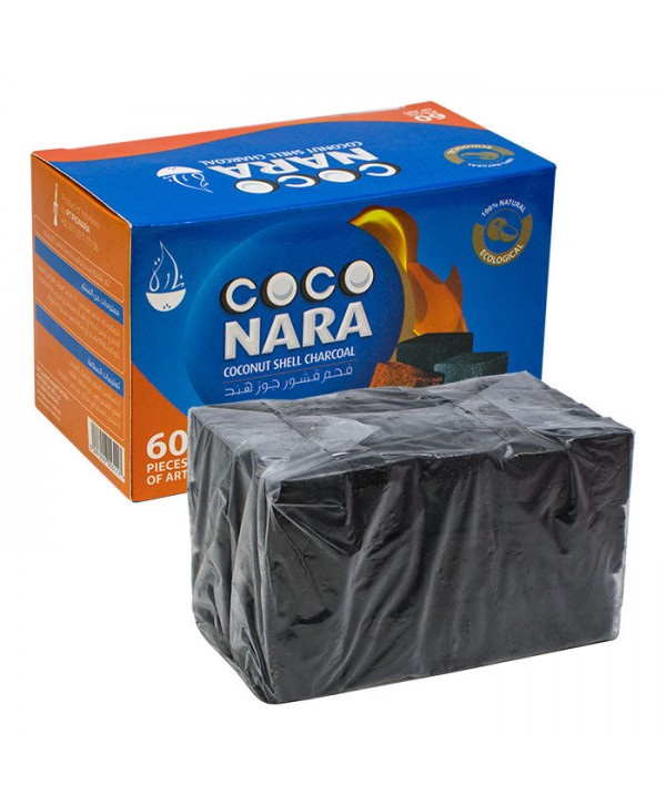 Coco Nara Hookah/Shisha Charcoal (Box of 60)