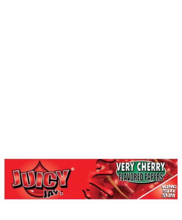 Juicy Jay's King Size Slim Very Cherry flavoured papers